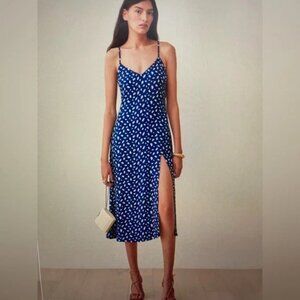 Blue and White Reformation Dress